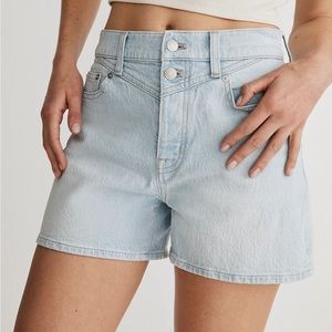 NWOT Madewell Mom Jean Shorts